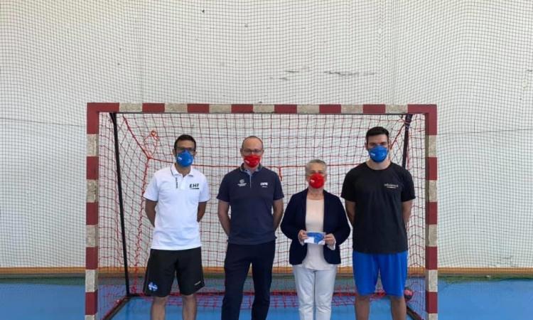 Cingoli, non si ferma la generosità dell'Avis: donate mascherine alle squadre della Santarelli