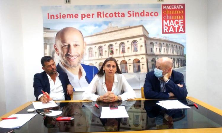 Anna Ascani tira la volata a Mangialardi: "Stop ai longobardi". Ricotta: "Parcaroli una mia copia" (FOTO)