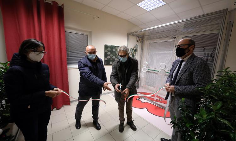 Macerata, Villa Cozza: ospiti e familiari tornano a incontrarsi... in sicurezza