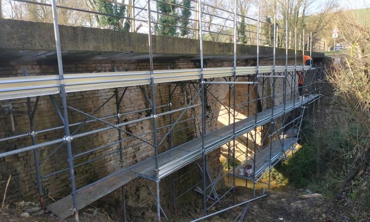 Lavori sul ponte della provinciale "Bivio Le Vergini-Civitanova": 100 mila euro d'intervento