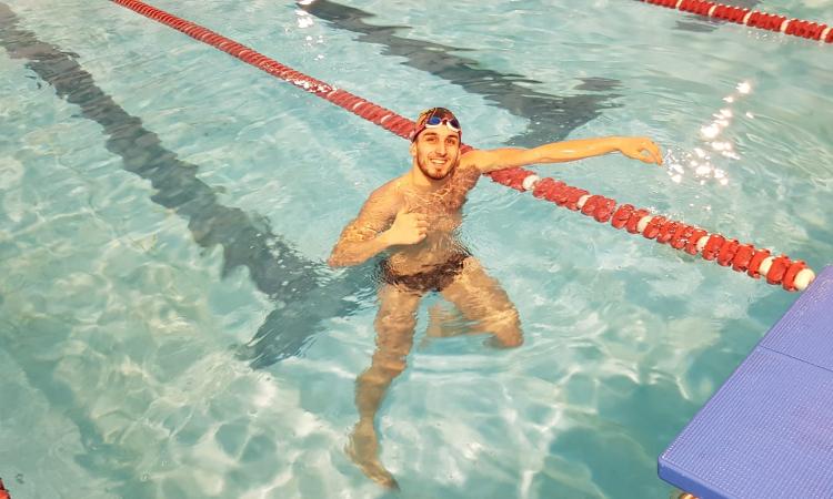 Luigi Paciolla sceglie la piscina comunale di Macerata: nuova sede per gli allenamenti Luigi Paciolla sceglie la piscina comunale di Macerata: nuova sede per gli allenamenti