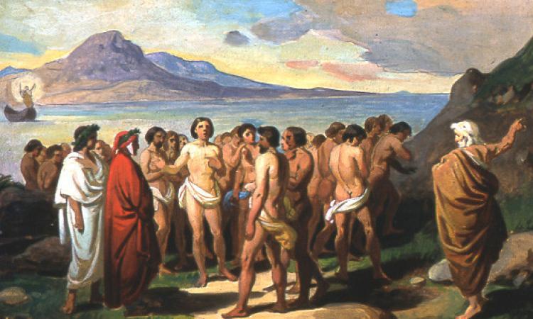 Dantedì: L'artista settempedano Filippo Bigioli e gli studenti Ipsia omaggiano il Sommo Poeta Dantedì: L'artista settempedano Filippo Bigioli e gli studenti Ipsia omaggiano il Sommo Poeta
