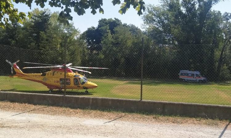 Macerata, travolto da un'auto lungo la Statale: uomo a Torrette in codice rosso. Strada chiusa Macerata, travolto da un'auto lungo la Statale: uomo a Torrette in codice rosso. Strada chiusa
