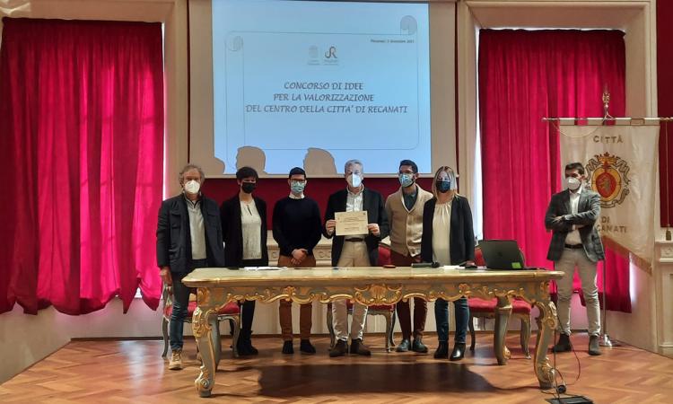 Recanati, concorso di idee per valorizzare il centro storico: presentati i progetti vincitori