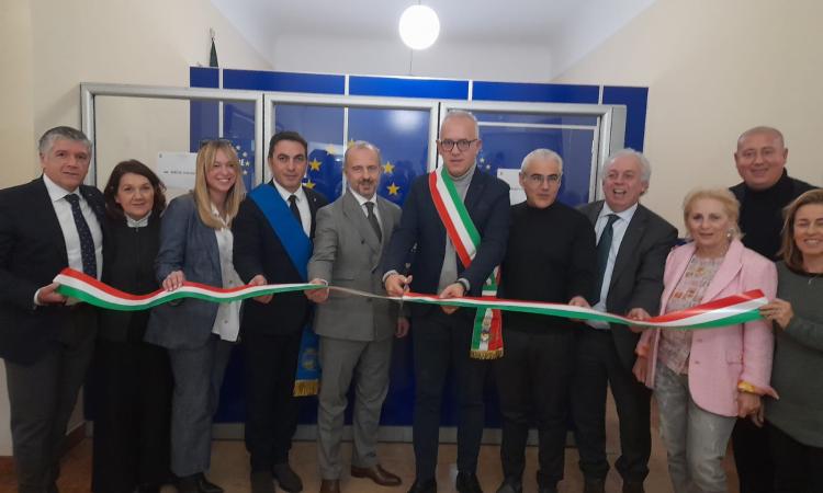 Civitanova nel segno dell'Europa: inaugurato lo Sportello informativo Civitanova nel segno dell'Europa: inaugurato lo Sportello informativo