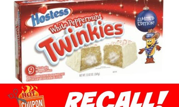 Merendine "Hostess White Peppermint Twinkies" ritirate negli USA: “Rischio Salmonella”