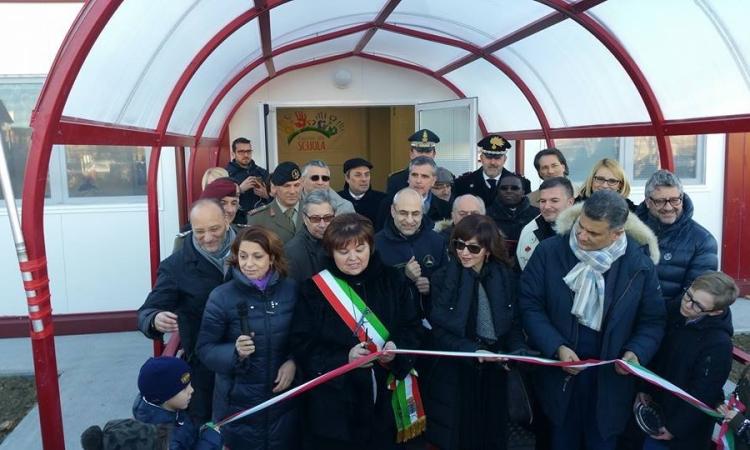 Inaugurata la nuova scuola a Colbuccaro realizzata da Save the Children