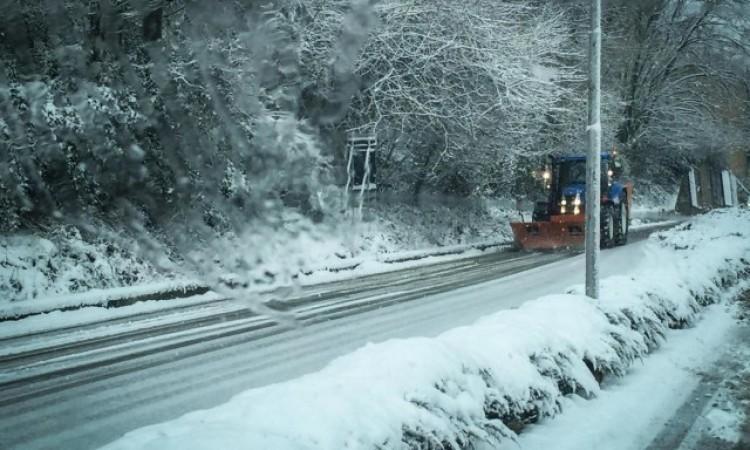 Anas: criticità sulla statale 77 causa neve