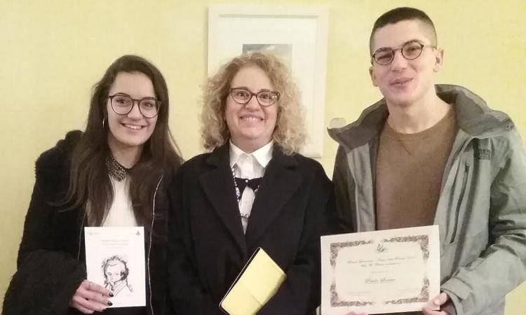 Due studenti dell’Agraria premiati al concorso Tempo della poesia 2017