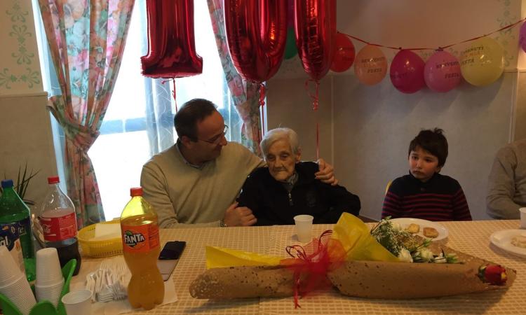 I 100 anni di nonna Jolanda Rossi Venturi