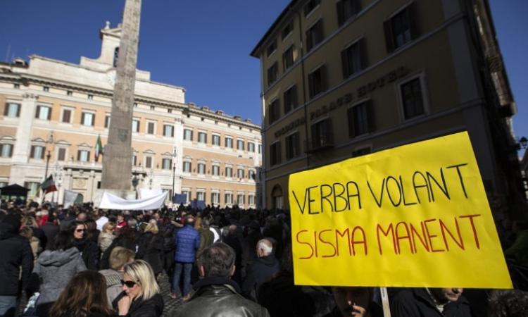 I terremotati pronti a manifestare davanti a Montecitorio: diversi pullman in partenza per Roma