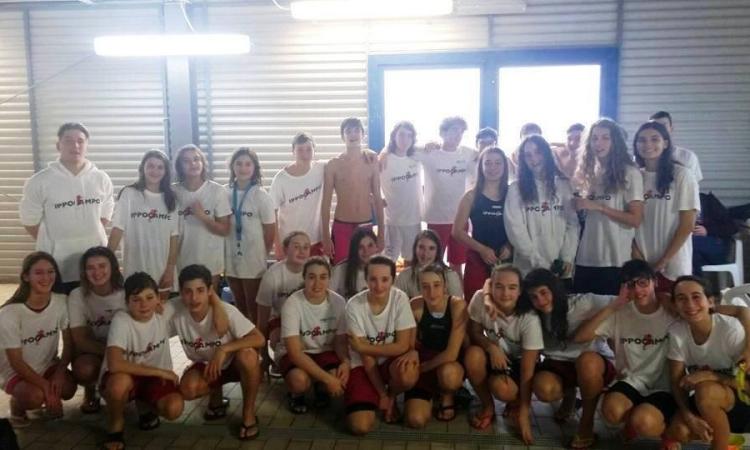 Straordinaria performance dei giovani nuotatori dell'Ippocampo al 10° Meeting di Osimo