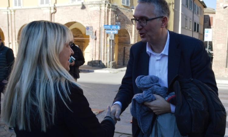 San Severino, incontro tra il Sindaco e il governatore Ceriscoli: aumentano i posti letto nell'ospedale di