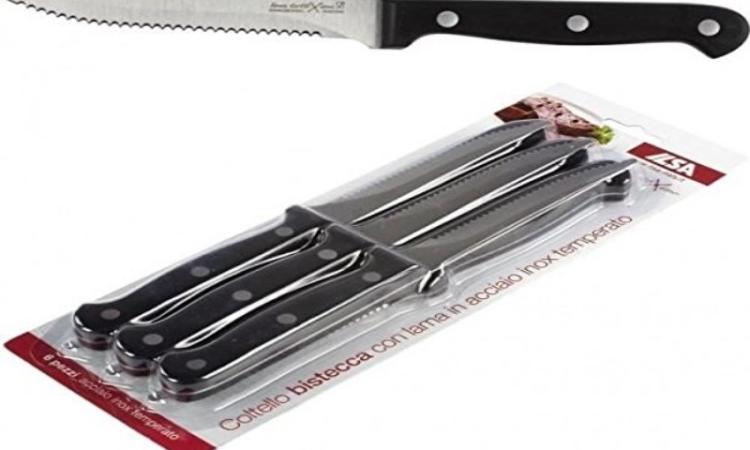 Ministero della Salute, ritirato set di coltelli da cucina cinesi per il rischio di cessione cromo