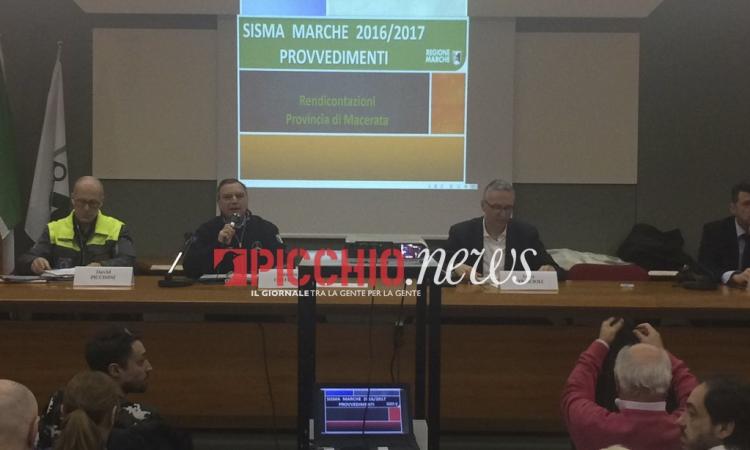 Errani incontra i sindaci a Macerata: con tanta forma e poca sostanza al via la ricostruzione - VIDEO