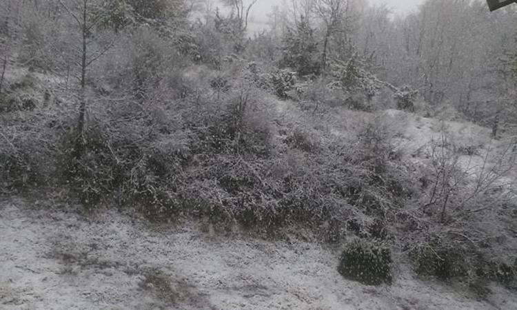Maltempo: torna la neve a Ussita e Fiastra