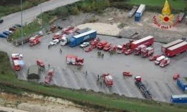 A Visso sabato si inaugura il campo base dei vigili del fuoco