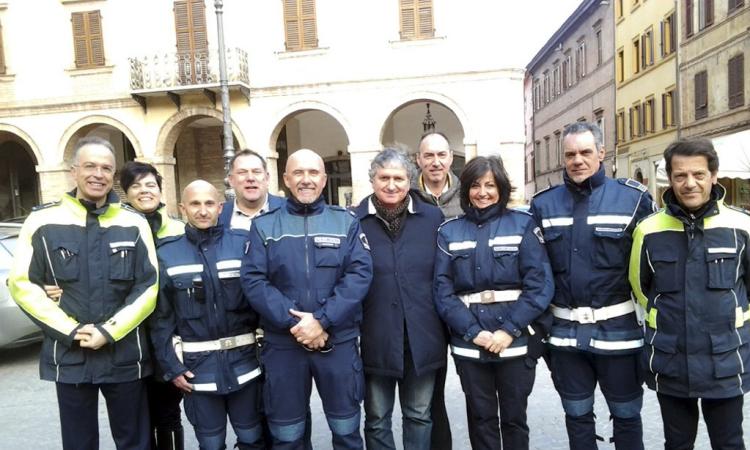 Tolentino, sindaco e assessore Gabrielli ringraziano gli agenti della municipale di La Spezia