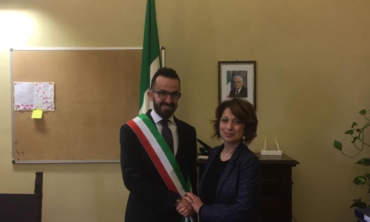 Il prefetto Preziotti incontra il sindaco Gentili a Monte San Giusto