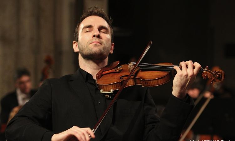 Il violinista Stefan Milenkovich con la FORM al Lauro Rossi
