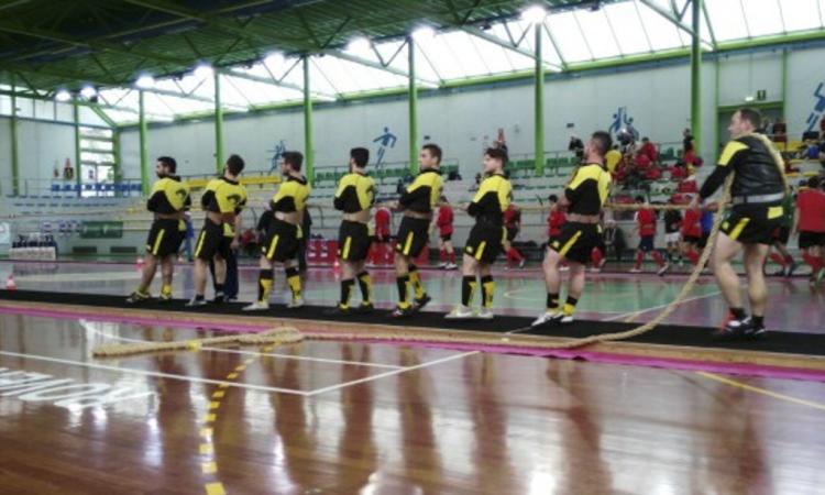 San Severino, il palasport comunale ospita i campionati nazionali di tiro alla fune