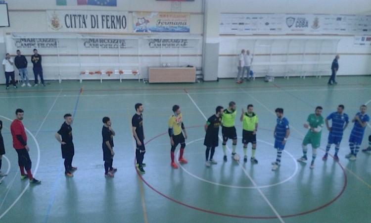 Il Futsal Potenza Picena esce a testa alta dal campo del Cobà