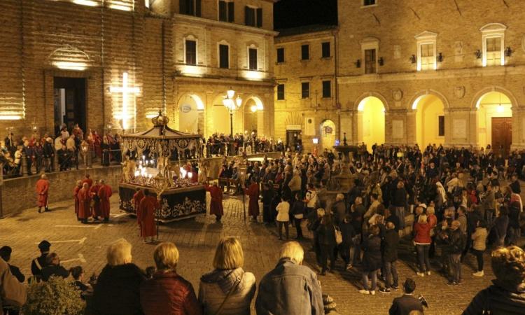La tenacia della comunità cristiana non ferma la Settimana Santa a Treia dopo il sisma