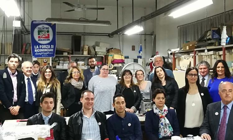 Forza Italia presenta la lista e guarda al futuro: "Vogliamo che Tolentino diventi la capitale pedemontana"