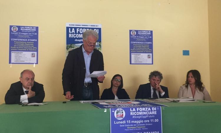 Tolentino, mozione in Regione di Piero Celani (FI): "Il punto di primo intervento non si tocca"