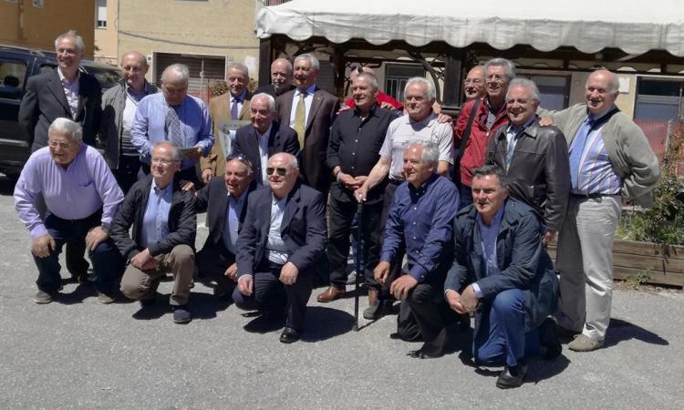 Festa 50 anni da diploma per alunni della 5c elettrotecnica dell’Itis Divini