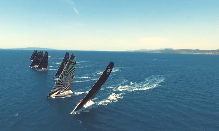 Il civitanovese Sandro Paniccia portafortuna di Quantum Racing ai mondiali TP52 di Scarlino