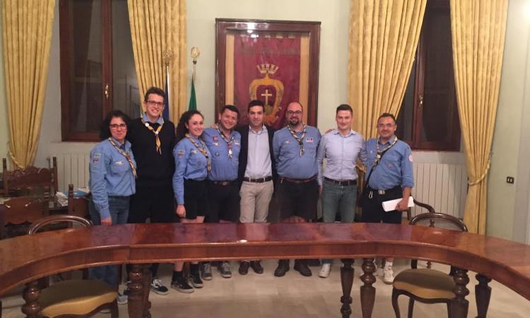 Potenza Picena: il sindaco Acquaroli incontra i capi Scout