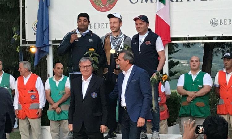 Podio per il tiratore Roberto Zallocco nella competizione internazionale di Tiro a Volo
