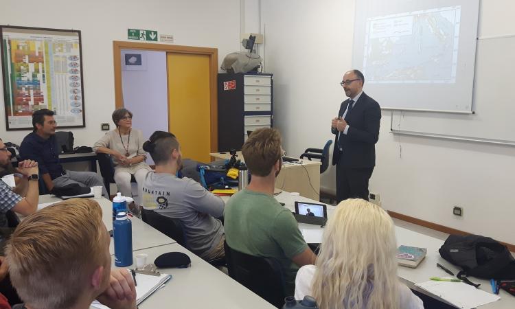 Dagli USA ad Unicam per il "Geology field camp"