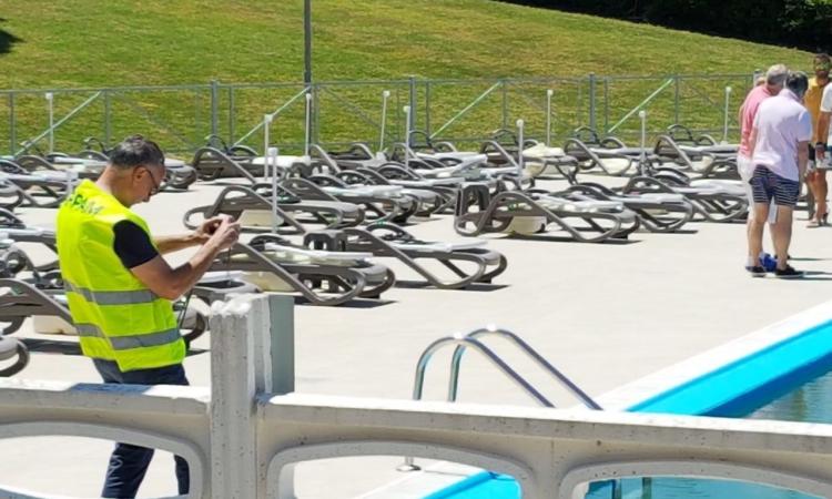 Sostanza sospetta nell'acqua: resta chiusa la piscina La Filarmonica per atti vandalici - FOTO