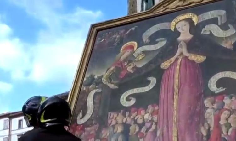 La Madonna di San Ginesio protagonista dello spot per l'otto per mille allo Stato