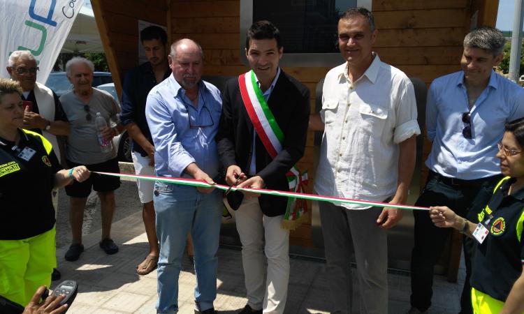 Potenza Picena, inaugurata la casetta dell'acqua pubblica