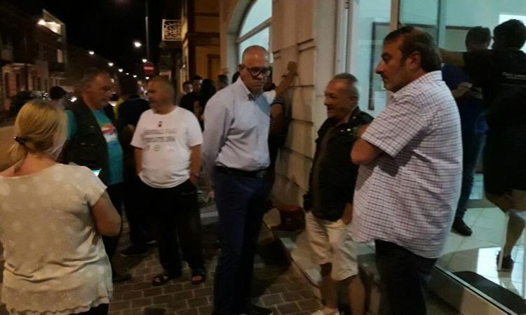 Civitanova, inizia l'attesa. Ciarapica aspetta nella sua sede