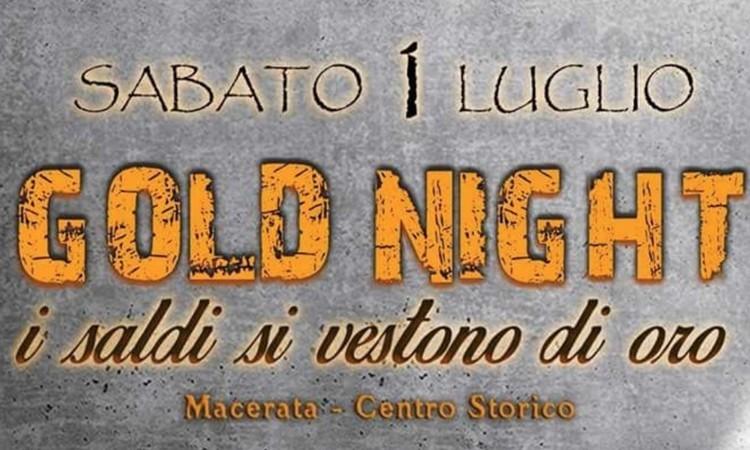 "Gold Night": a Macerata la notte dei saldi si veste a festa