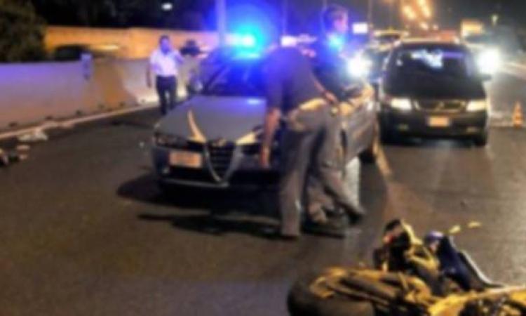 Collisione fra auto e moto a Fontespina: grave 46enne di Porto San Giorgio