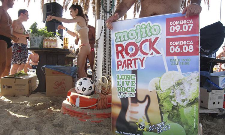 Civitanova, grande successo per il Mojito Rock Party al Golden Beach - FOTO -