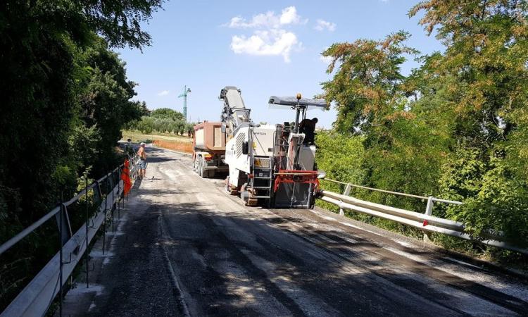 Iniziati i lavori sul ponte a Grottaccia di Cingoli