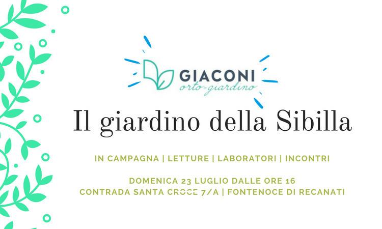 Domenica 23 luglio a Fontenoce di Recanati arriva "Il giardino della Sibilla"