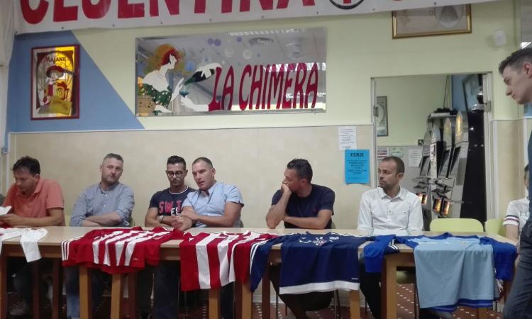 Presentazione ufficiale della Cluentina 2017/2018 al bar "La Chimera"