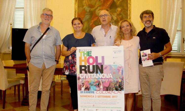 Civitanova, torna domenica la terza edizione di "The Holi Run"