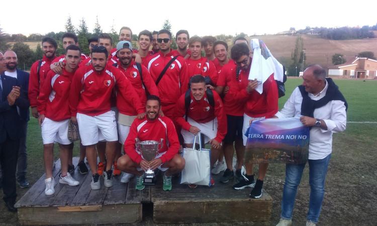 Il Camerino si aggiudica il primo torneo di solidarietà "Insieme per rinascere"