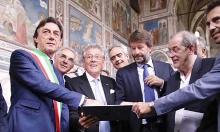 La luce de IGuzzini illumina la Cappella degli Scrovegni di Padova - VIDEO -