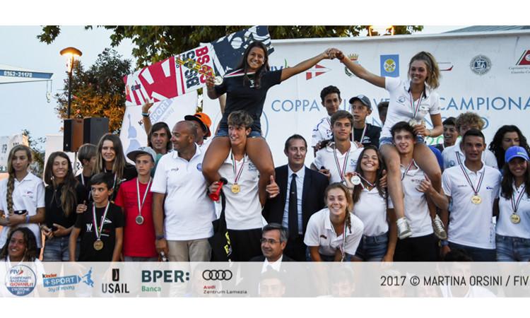 Podio per la vela marchigiana ai campionato nazionali di Crotone. Tra i giovani spicca Maria Giulia Cicchinè