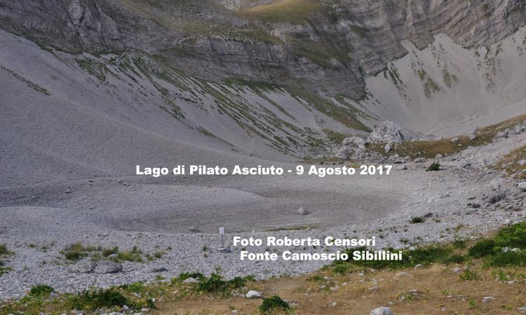 Pambianchi (Unicam) conferma: "Lago di Pilato completamente asciutto. Scomparse anche alcune sorgenti"