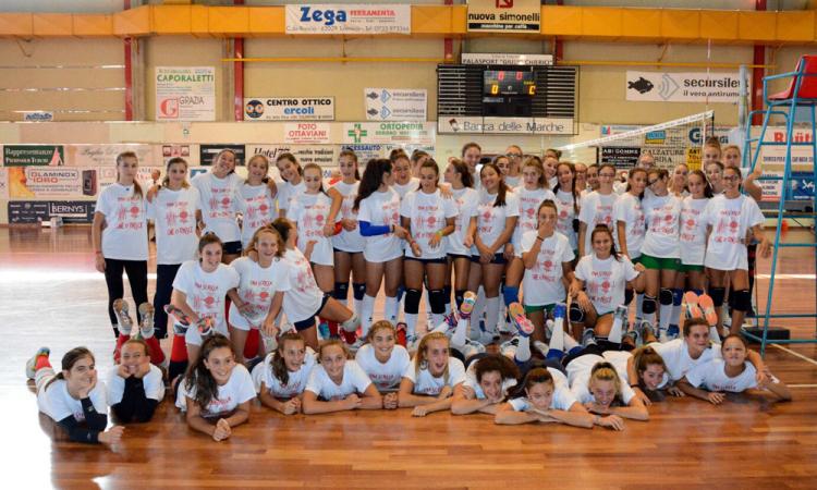 "Una scossa che ci unisce": lo slogan dell'amichevole dell'U.S.D. Volley Club Le Signe di Tolentino